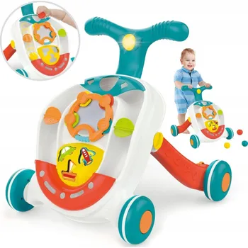 Dětské vozidlo Odrážedlo pro děti - interaktivní vzdělávací chodítko Walkie Milly Mally