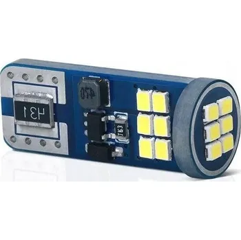 Povinná bezpečnostní výbava Rabel LED autožárovka T10 W5W 18 led smd 2016 6T canbus stabilizátor