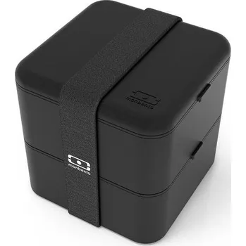 Dětské zboží MonBento Svačinový box Square Onyx