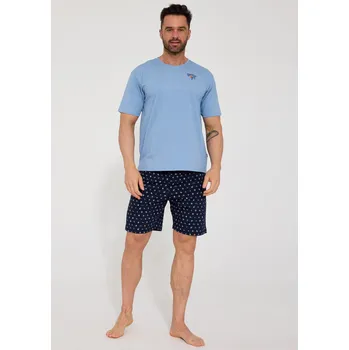 Pánské pyžamo CORNETTE Pánské pyžamo 326/203-Sport2 Barva: 203, Velikost: L