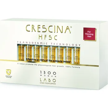 Vlasová regenerace CRESCINA Transdermic péče na podporu růstu vlasů pro ženy (stupeň 1300) 20 × 3,5 ml