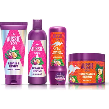 Kosmetická sada AUSSIE SOS Repair & Revive Set 1250 ml