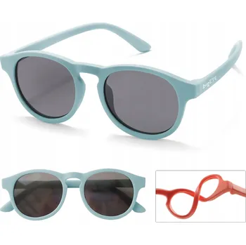 Sluneční brýle Sluneční brýle bigEYE modré nerdy UV-400 s pouzdro