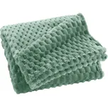 Douceur d'intérieur Flanelový přehoz 125 × 150 cm Frosty, Dotek přírody