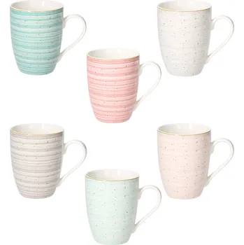 Tognana Sada hrnků 350 ml 6 ks PEPPER BAMBOO