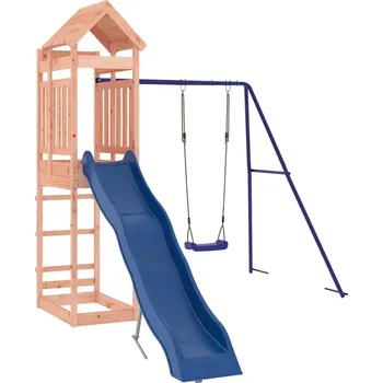 Dětské hřiště Shumee Dětské hřiště na zahradu 249 × 335 × 238 cm, masivní dřevo douglasky