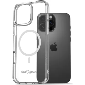 Pouzdro na mobilní telefon AlzaGuard Crystal Clear TPU Case Compatible with Magsafe pro iPhone 16 Pro Max
