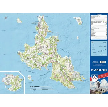 Plakát Arma Reforger (Everon + Arland) Printed Map