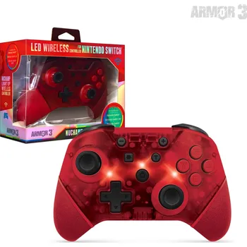 Gamepad Armor3 NuChamp Wireless Controller for Nintendo Switch (Red LED)