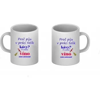 Banalita Hrnek piju víno, 450 ml