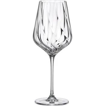 Stolování BOHEMIA ROYAL CRYSTAL Sada sklenic na bílé víno Crystal Winestar Spirale 485 ml 6 ks