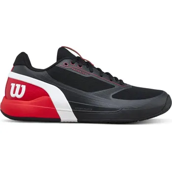 Pánská tenisová obuv Pánská tenisová obuv Wilson Rush Pro 5 Black Red White obuv pánská wilson: UK 10|EUR 44 2/3|JP 28,5