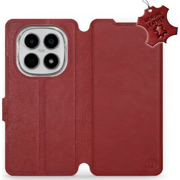 Pouzdro na mobilní telefon Mobiwear Kožené flip pouzdro pro Xiaomi Redmi Note 15 5G červené