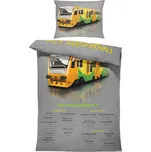 Impar Povlečení 140 × 200 cm + 90 × 70 cm, Regionální vlak