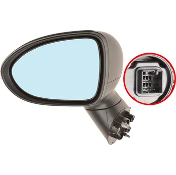 Auto-moto ACI zrcátko pro KIA Rio 11- el. sklopné s blikačem pro lak L