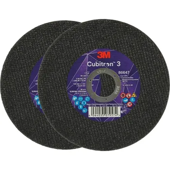 Brusný kotouč 3M Cubitron 3 Řezný kotouč, rozměr 125 × 1 mm, 2 ks, 86647