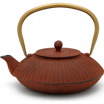 Konvice na čaj Tradiční litinová Konvice Bredemeijer 1,1 l červená