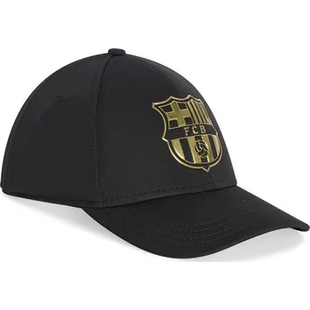 Pokrývka hlavy Fan-shop Dětská kšiltovka BARCELONA FC Crest zlatá