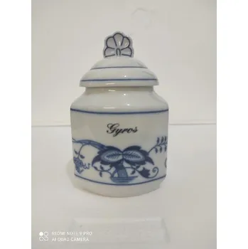 Dóza na potraviny Cibulák Dózička na koření 0,20l Gyros Originál Český porcelán Dubí