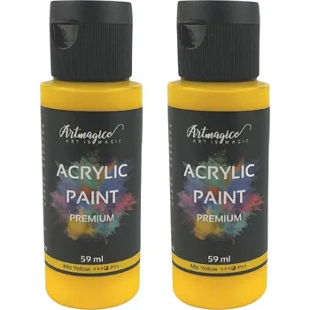 Artmagico Premium 59 ml, Mid Yellow, balení 2 ks