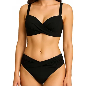 Dámské plavky Self Dvoudílné plavky Fashion 29 černé 70G