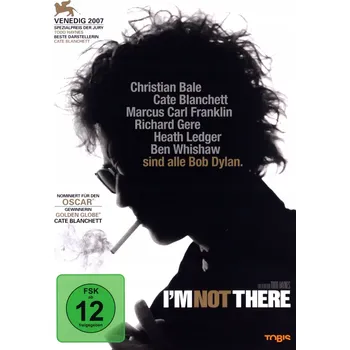 DVD film I'm Not There (Gdzie indziej jestem) DVD