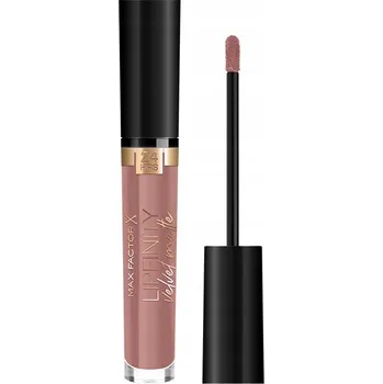 Přípravek na rty Max Factor Lipfinity Velvet Matte 035 Elegant Brown matná tekutá rtěnka na rty 3.5ml