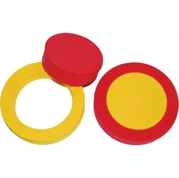 Sport Tutee Pěnový kroužek 2ks, červený-žlutá