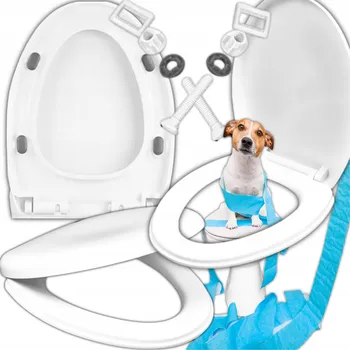 WC sedátko ELEKTROMET DESKA WC SEDESOWA BIAŁA bílé polypropylenové