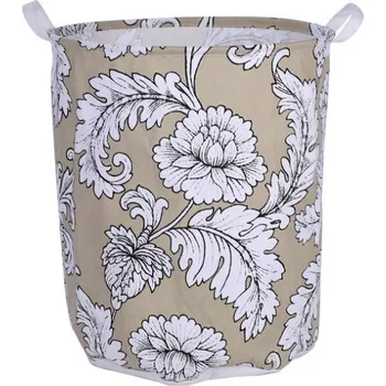 Úložný box Livefy Koš na hračky Florin 40 × 50 cm, béžový