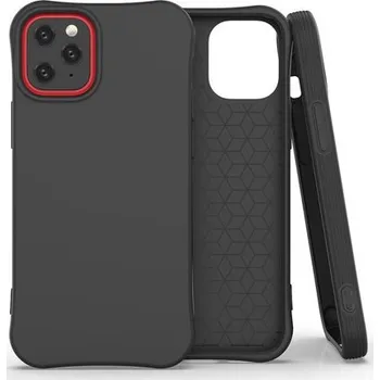 Pouzdro na mobilní telefon Hurtel Flexibilní gelové pouzdro Soft Color Case pro iPhone 12 mini černé
