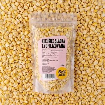 Sušená zelenina Kukuřice sladká lyofilizovaná váha 100g