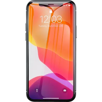 Pouzdro na mobilní telefon Baseus 0,3 mm celoskleněná fólie z tvrzeného skla pro iP XR / iP 11 - 6.1 Transparent (SGAPIPH61-LS02)