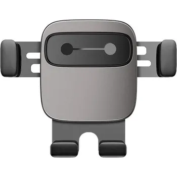 Pouzdro na mobilní telefon Baseus Gravitační držák Cube na mřížce, hliník (stříbrný) SUYL-FK0S