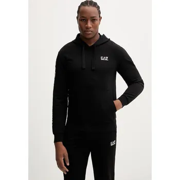 Dámská mikina Bavlněná mikina EA7 Emporio Armani AF13512.7M000569 černá 99X, vel. XXL