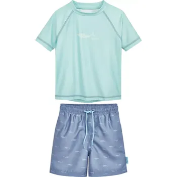 Dívčí plavky Playshoes Dvoudílné UV plavky 50+ žralok shark