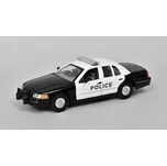 Ford Crown Victoria Police 1999 1:24 - Welly Ford Crown Victoria - kovový model