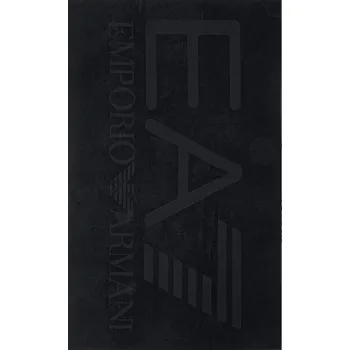 Ručník Bavlněný ručník EA7 Emporio Armani AF21260.7X000678 černá 99X, vel. ONE SIZE