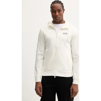 Dámská mikina Bavlněná mikina EA7 Emporio Armani PJVRZ.8NPM33 béžová 01X, vel. XL