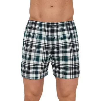 Pánské trenky Comfort 002/341 navy-lahvová kostka velikost L