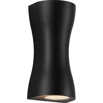 Žárovka AVIDE bodové LED nástěnné svítidlo Dena, černé, denní světlo 12W