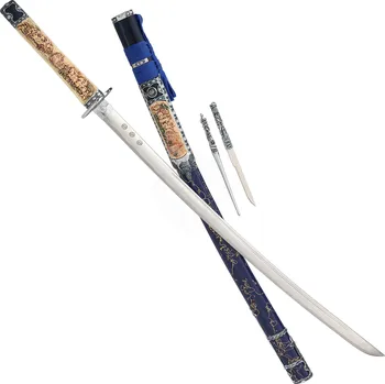 Sebeobrana Art Gladius Dekorativní samurajský meč (katana) Date s motivy Tokugawy Ieyasu