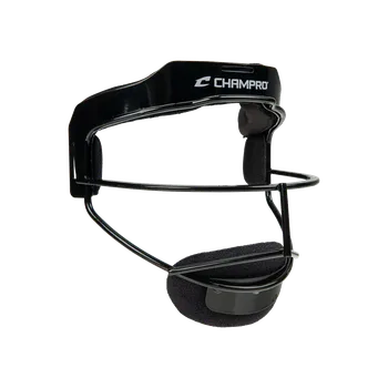 Chránič těla a ramene SENTRY Obličejová maska pro hráče v poli CHAMPRO - ADULT (černá)