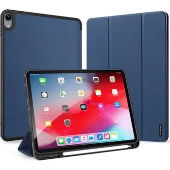 Pouzdro na mobilní telefon DUX DUCIS Kryt tabletu Domo se stojánkem s více úhly a funkcí Smart Sleep pro iPad Air 2020 modrý (bez funkce Smart Sleep)