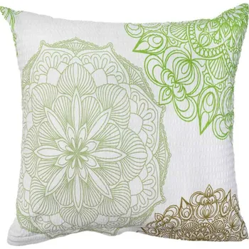 Povlak na polštář 40x40 krep KOMFORT Magic světle zelená