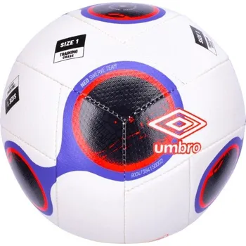 Fotbalový míč Mini fotbalový míč Umbro NEO SWERVE TEAM MINI 1 Bílá, Mix, Červená
