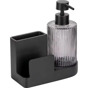 Dávkovač mýdla Wenko Pina, organizér s dávkovačem