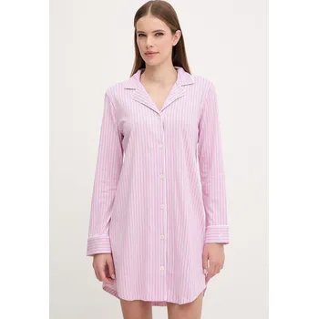 Dámská noční košile Bavlněná noční košile Lauren Ralph Lauren ILN32277 růžová 30A, vel. XS