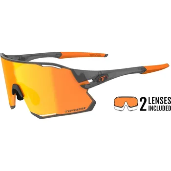 Oblečení a móda TIFOSI brýle Rail Race Satin Vapor (Clarion Orange/Clear) Velikost: XL