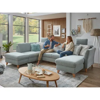 Sedací souprava Sedací souprava ve skandinávském stylu TRELLEBORG ve tvaru U Levý roh